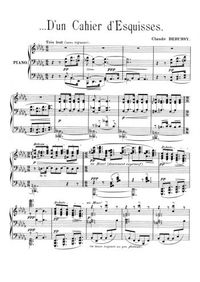 D'un cahier d'esquisse - Claude Debussy